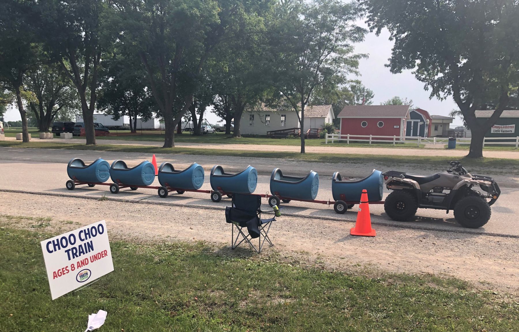 2021 North Iowa Fair- Choo choo train